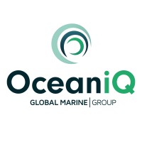 OceanIQ logo, OceanIQ contact details