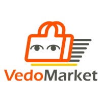 VedoMarket logo, VedoMarket contact details