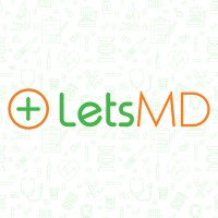 LetsMD logo, LetsMD contact details