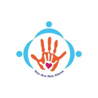 You are not alone logo, You are not alone contact details