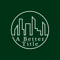 A Better Title logo, A Better Title contact details