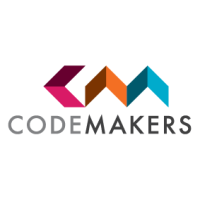 CodeMakers logo, CodeMakers contact details