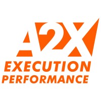 A2X International logo, A2X International contact details