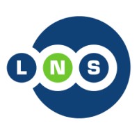 LNS logo, LNS contact details