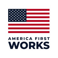 America First Works logo, America First Works contact details