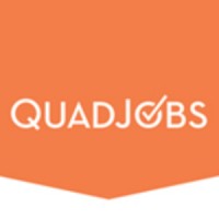 QuadJobs logo, QuadJobs contact details