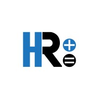 HR+= logo, HR+= contact details