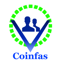 Coinfas logo, Coinfas contact details