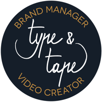 Type&Tape logo, Type&Tape contact details