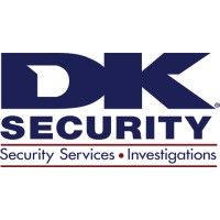 DK Security logo, DK Security contact details