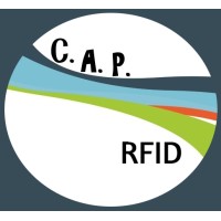 C.A.P. RFID logo, C.A.P. RFID contact details