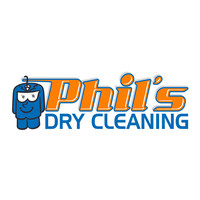 Phil's Dry Cleaning logo, Phil's Dry Cleaning contact details