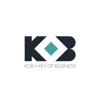 K.O.B. logo, K.O.B. contact details