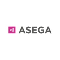 ASEGA logo, ASEGA contact details