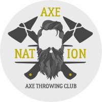 Axe Nation - axe throwing club logo, Axe Nation - axe throwing club contact details