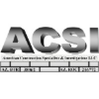 ACSI American Construction Specialists & Investigations LLC logo, ACSI American Construction Specialists & Investigations LLC contact details