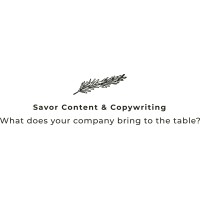 Savor Content logo, Savor Content contact details