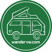 WanderVW logo, WanderVW contact details