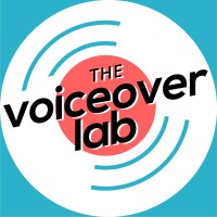 The Voiceover Lab logo, The Voiceover Lab contact details