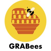 GRABees logo, GRABees contact details