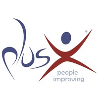 Plus X Improving People logo, Plus X Improving People contact details