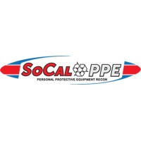 SoCal PPE logo, SoCal PPE contact details