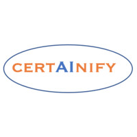 certAInify logo, certAInify contact details