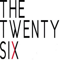 THE TWENTY SIX logo, THE TWENTY SIX contact details