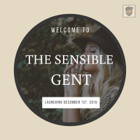 The Sensible Gent logo, The Sensible Gent contact details