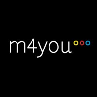 m4you logo, m4you contact details