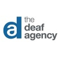 The Deaf Agency logo, The Deaf Agency contact details