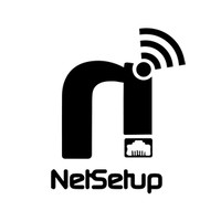 NetSetup logo, NetSetup contact details