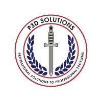 P3D Solutions logo, P3D Solutions contact details