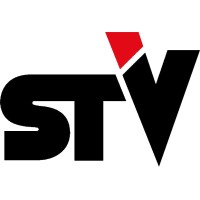 STV group logo, STV group contact details