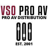 VSO Pro AV logo, VSO Pro AV contact details