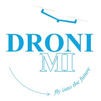 DroniMi logo, DroniMi contact details