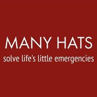 MANY HATS logo, MANY HATS contact details