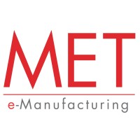 MET e-Manufacturing logo, MET e-Manufacturing contact details