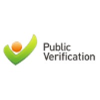 Public Verification logo, Public Verification contact details