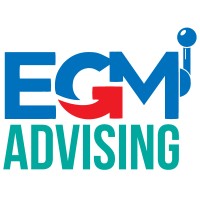 EGM Advising logo, EGM Advising contact details