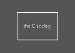 The cSociety logo, The cSociety contact details