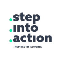 step into action logo, step into action contact details