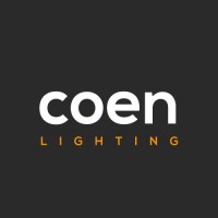 COEN lighting logo, COEN lighting contact details