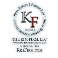 THE KIM FIRM logo, THE KIM FIRM contact details