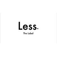 Less. The Label logo, Less. The Label contact details