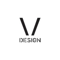 V Design logo, V Design contact details