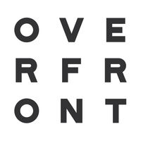 Overfront logo, Overfront contact details