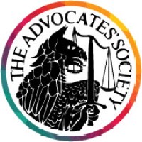 The Advocates' Society logo, The Advocates' Society contact details