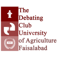 The Debating Club, UAF logo, The Debating Club, UAF contact details