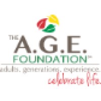 The A.G.E. Foundation logo, The A.G.E. Foundation contact details